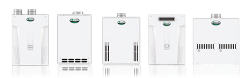 AO Smith tankless water heaters ready for installation
